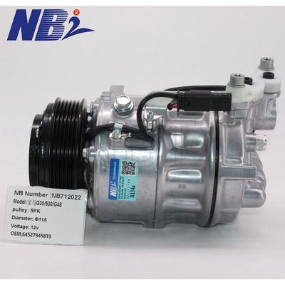 Καλή τιμή. Για BMW G30/530/G48 Νέα τροχαλία 5PK 12v με OEM 64527945819 σε απευθείας σύνδεση