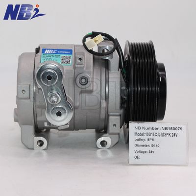 Καλή τιμή. 10S15C Car AC Compressor 447280-1840 24V Car AC Compressor Replacement for Mercedes-Benz ACTROS MP4 σε απευθείας σύνδεση
