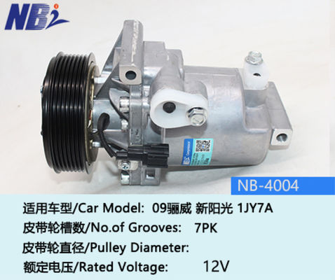 10S11 12V 7PK 115mm Αυτοκινητοβιομηχανικός συμπιεστής εναλλασσόμενου ρεύματος 92600-1JY7A B926001JY7A Για Nissan TIIDA 1.6 09-11