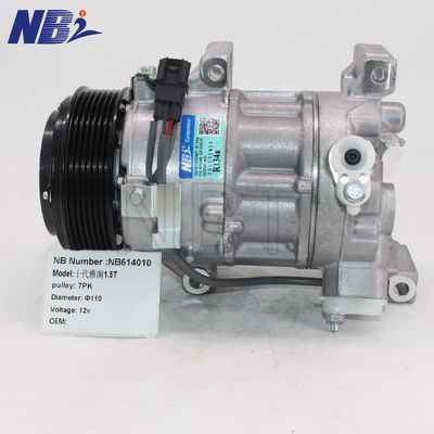 Καλή τιμή. Νέο 12V για Honda Accord 1.5L Συμπιεστήρα κλιματισμού αυτοκινήτου Χρησιμοποιήθηκε 6SBU14C Συμπλέκτη με AC Make σε απευθείας σύνδεση