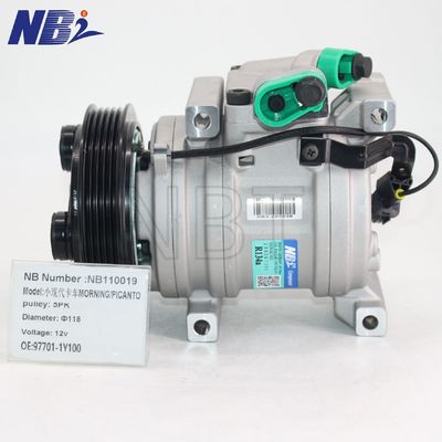 Καλή τιμή. F500-CPAAA-02 97701-1Y000 HS09 Auto AC Compressor for Hyundai I10 Kia Picanto AC Pump F500CPAAA02 977011Y000 σε απευθείας σύνδεση